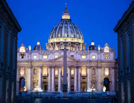 St. Peter's Before Sunrise